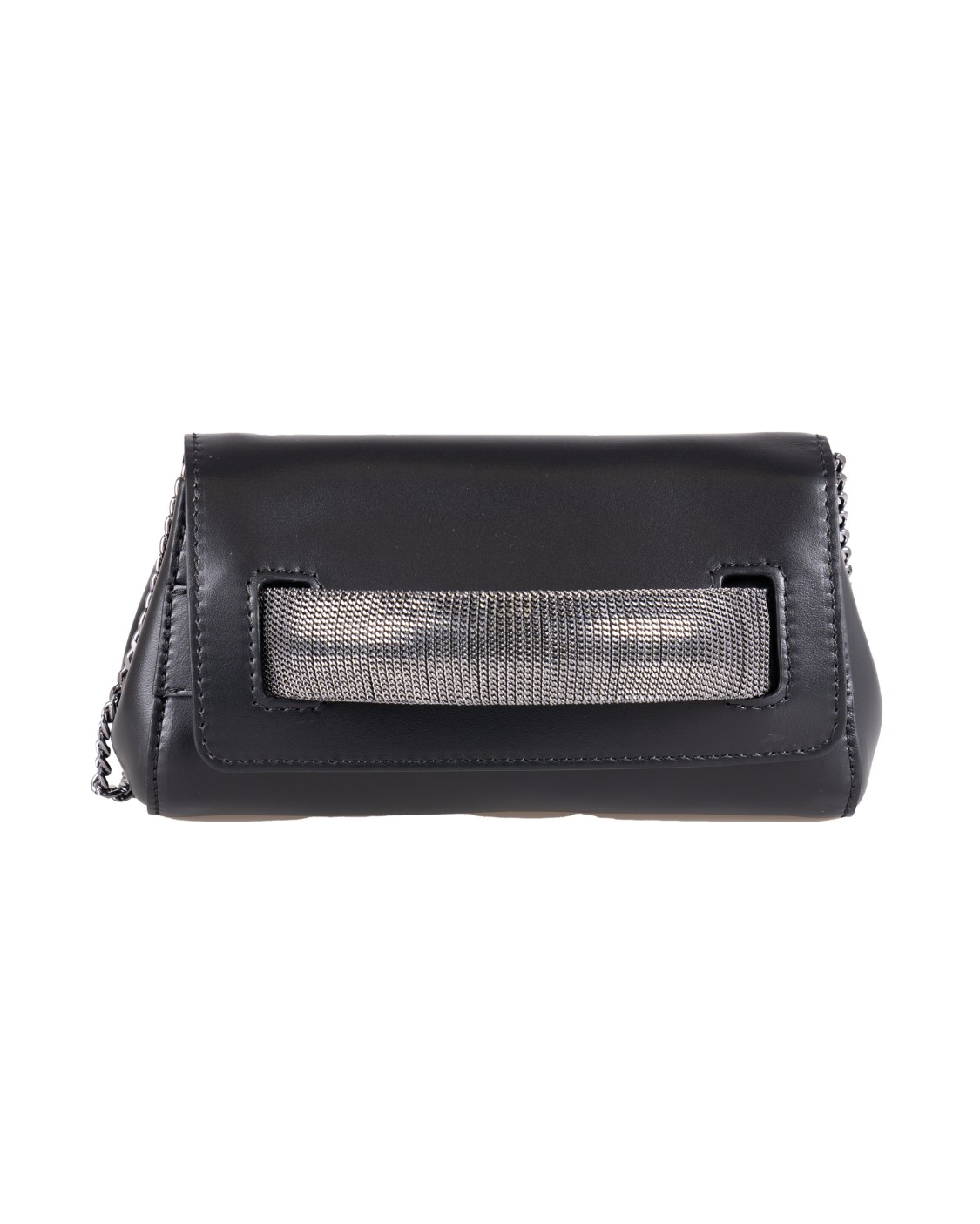 shop ORCIANI  Borsa: Orciani borsa clutch "Gossip" in pelle liscia.
Tre tasche interne di cui una con zip.
Chiusura con patta.
Tracolla aggiuntiva in catena.
Vitello liscio; finitura palladio.
Dimensioni: Larghezza: 20 cm / Altezza: 10 cm / Profondità: 7 cm.
Composizione: 100% pelle di vitello.
Made in Italy.. B02169 CHC-NER number 1682566